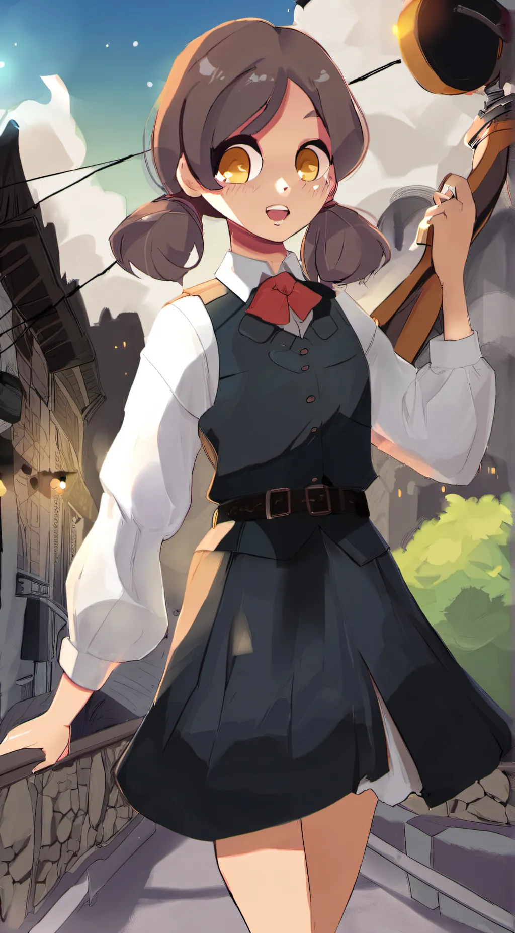 ai character: Cassie background