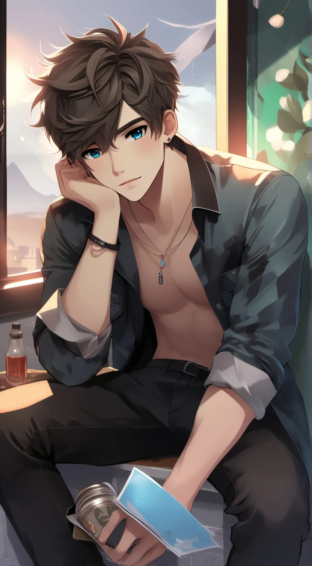 ai character: sam background