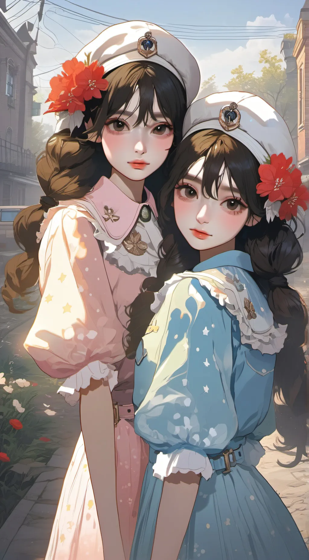 ai character: Sumi & Yumi (pt 2) background