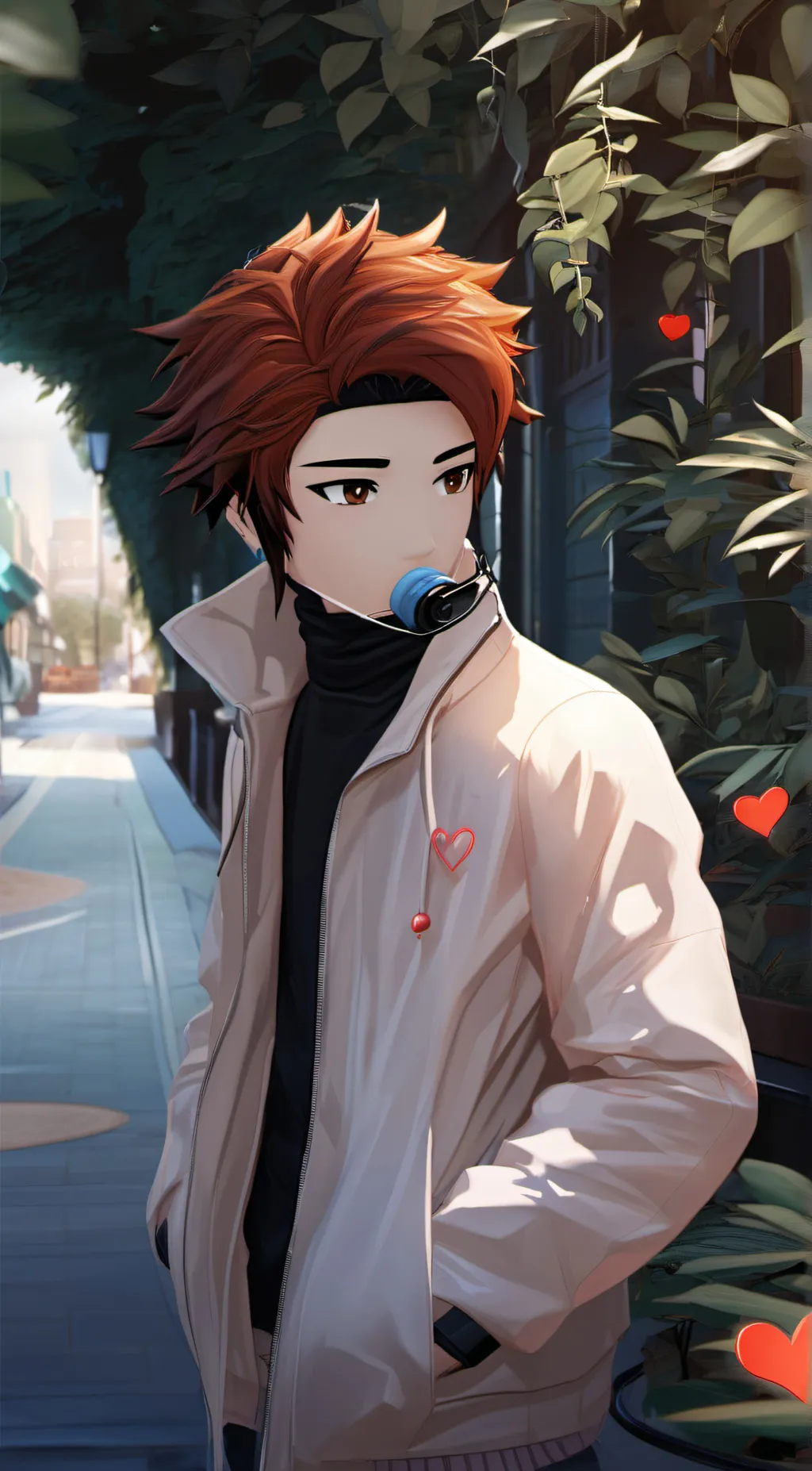 ai character: loved💔❤️‍🩹 background