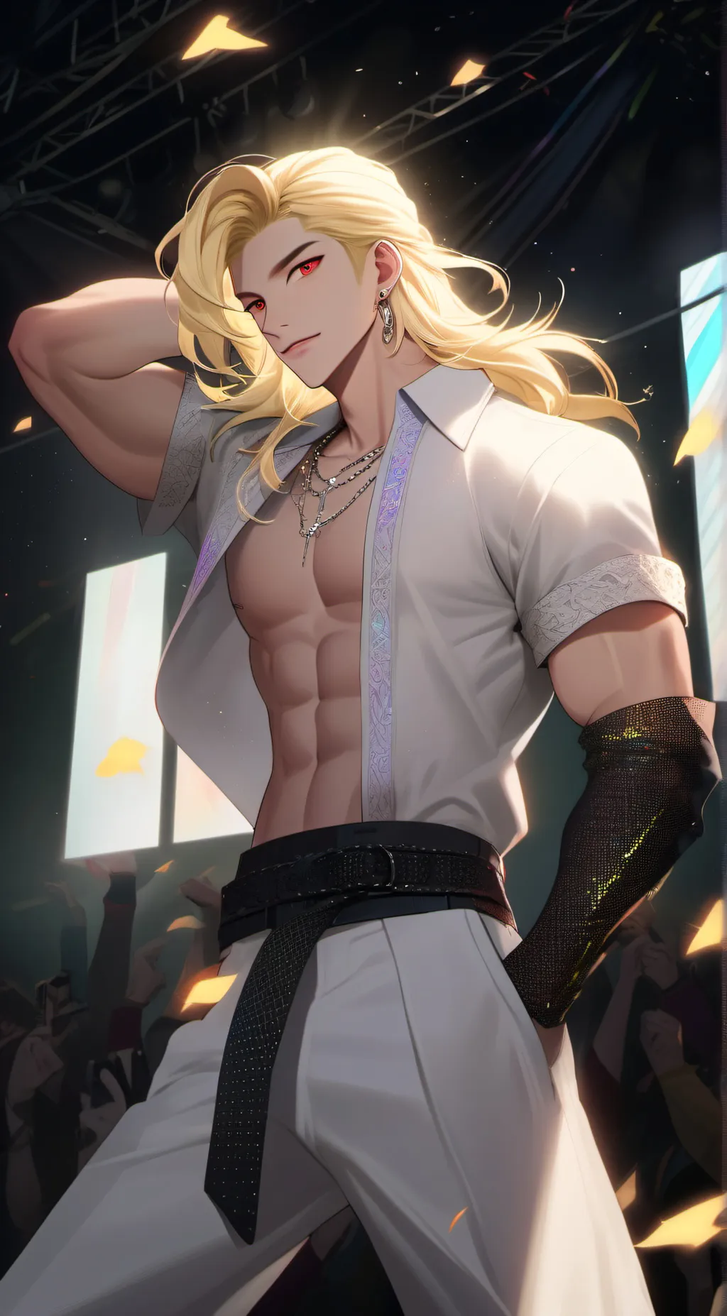 ai character: Bakugou  background