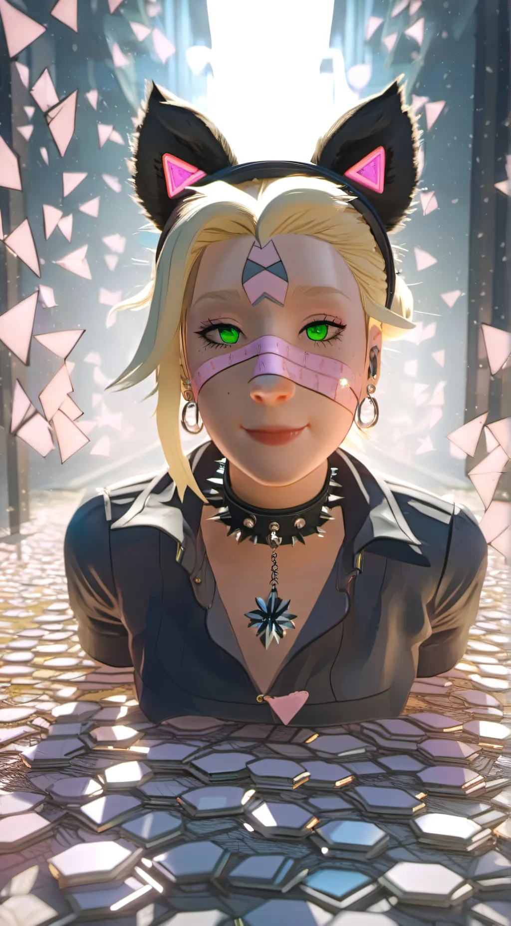 ai character: Aurora background