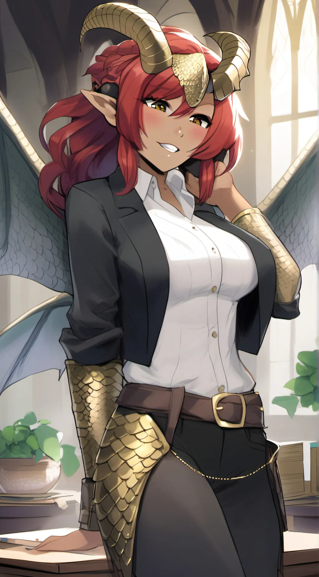 ai character: Nami background