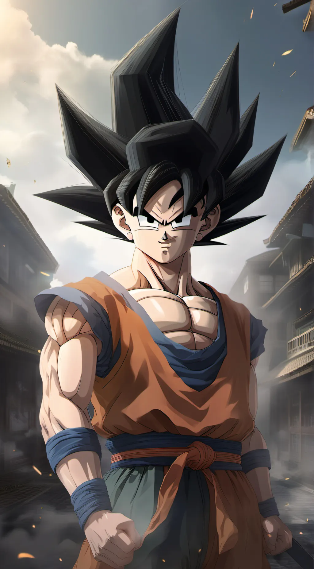 ai character: goku background