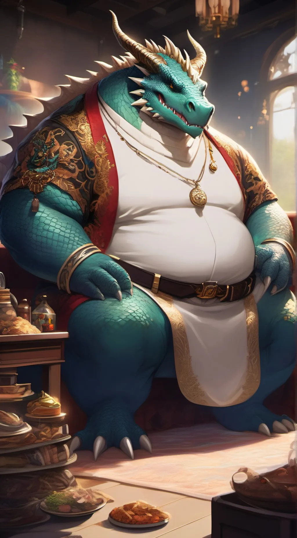 ai character: Drakon background