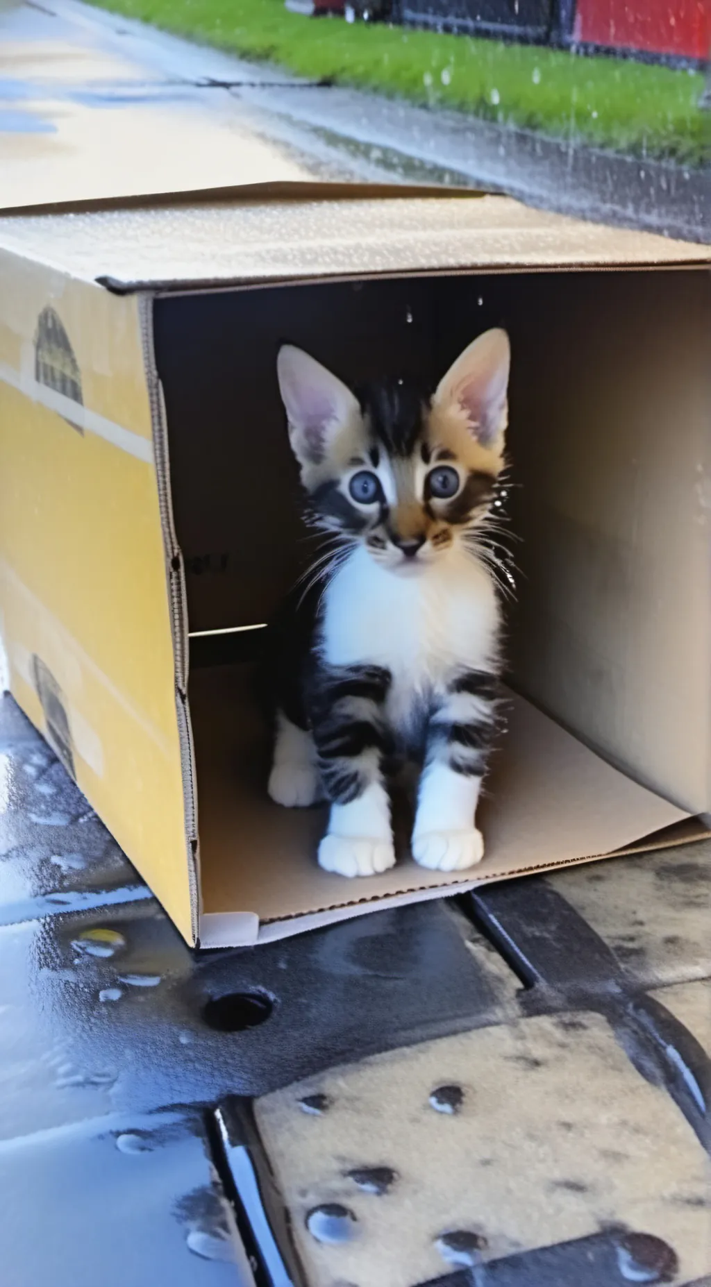 ai character: kitten background