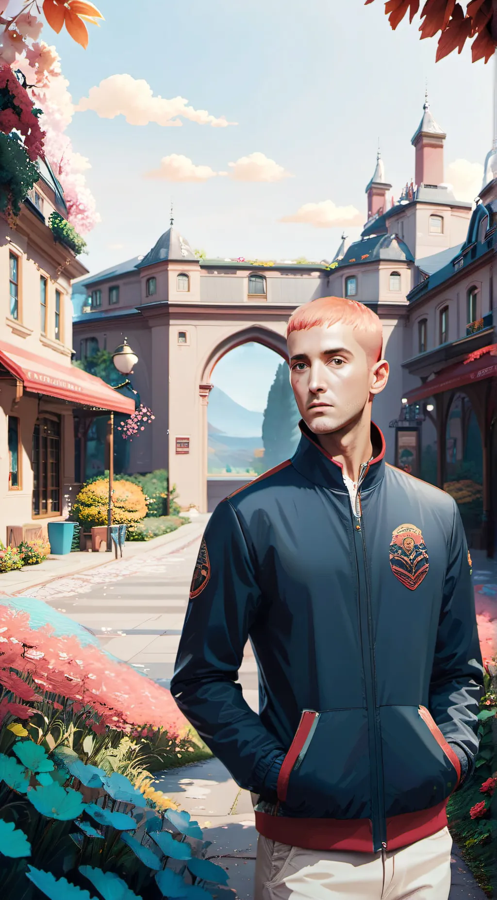 ai character: eminem background