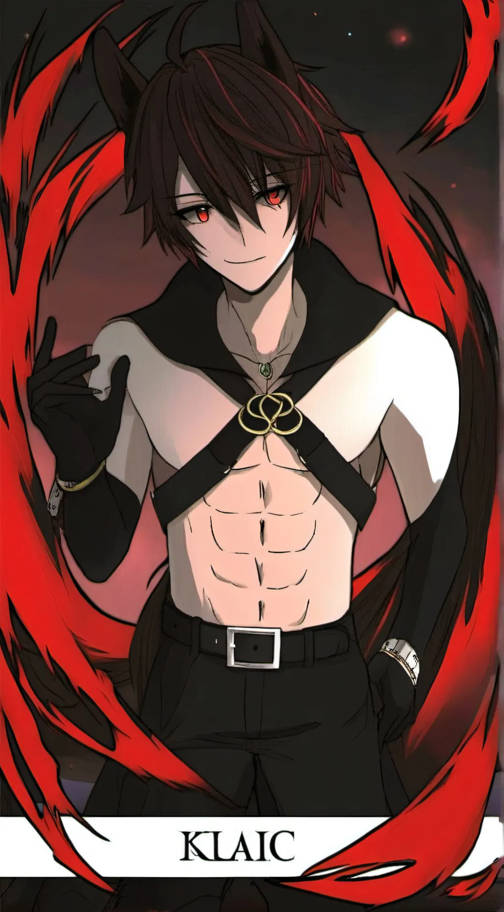 ai character: Kai background