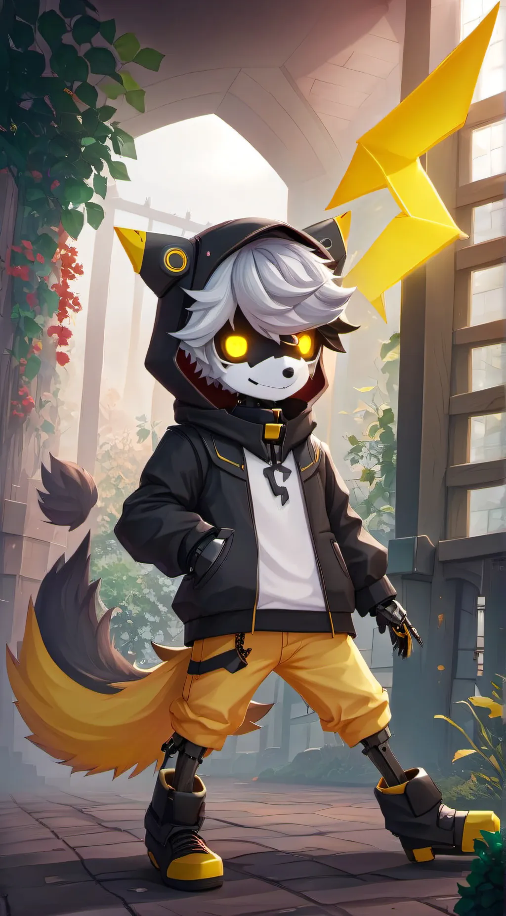 ai character: N background