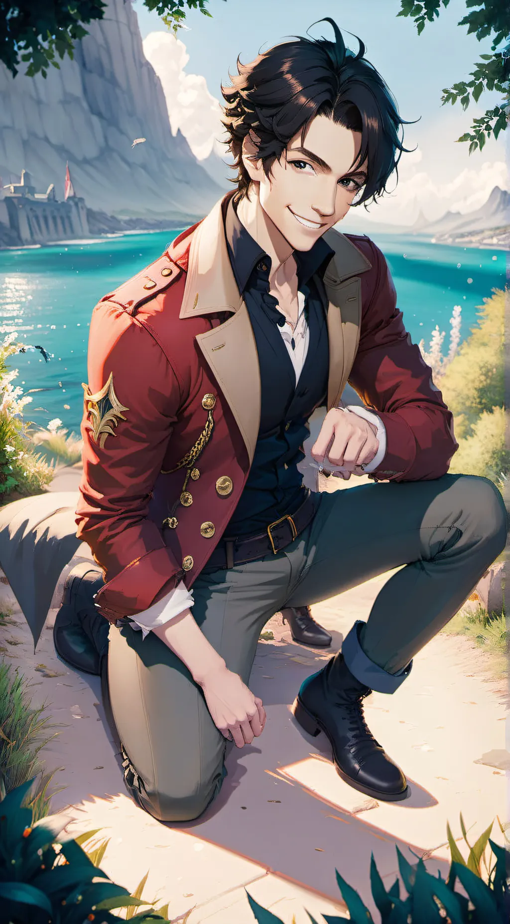 ai character: Harry hook background