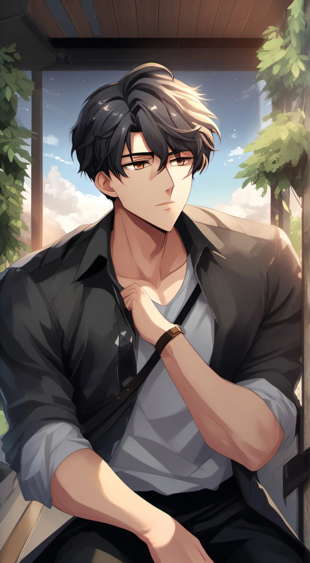 ai character: Jack  background