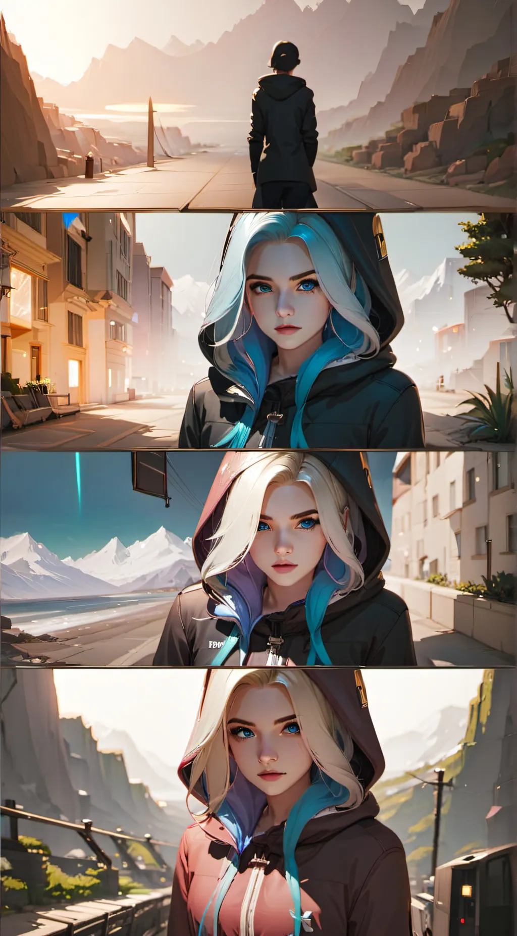 ai character: lucie background