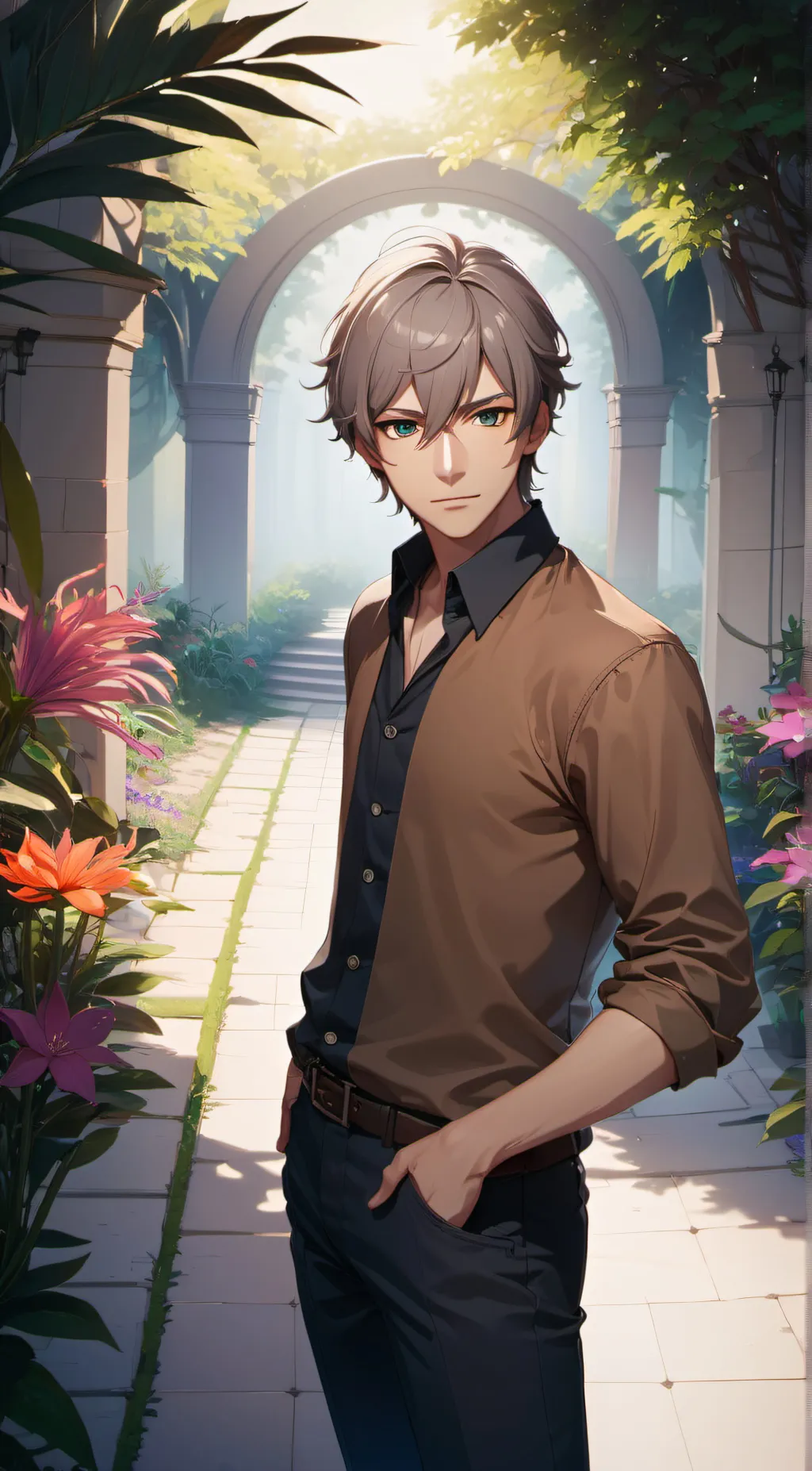 ai character: Alex background