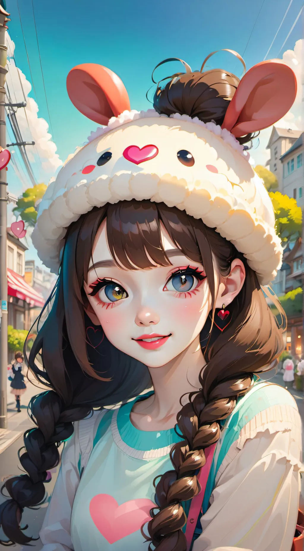 ai character: Korean teacher background