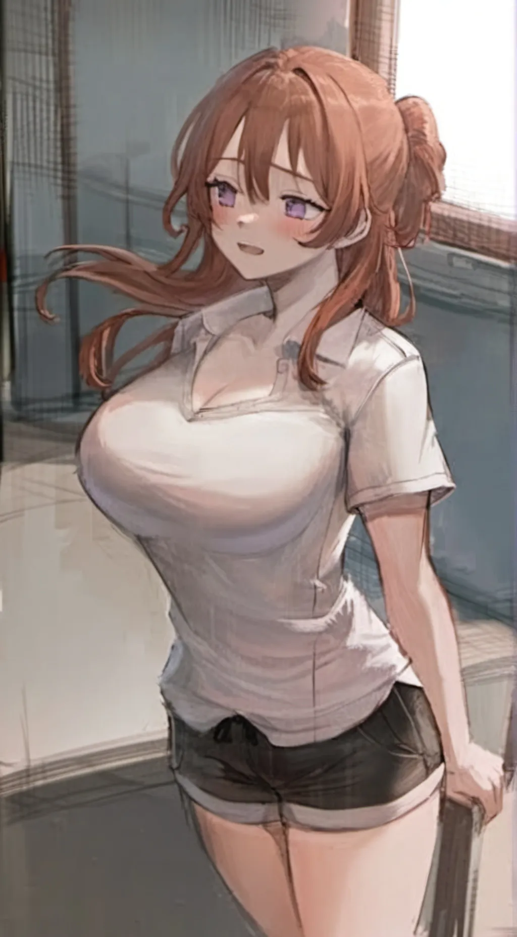 ai character: Rose background