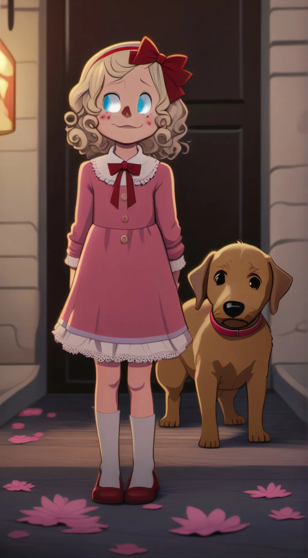 ai character: Susie (fnaf) background