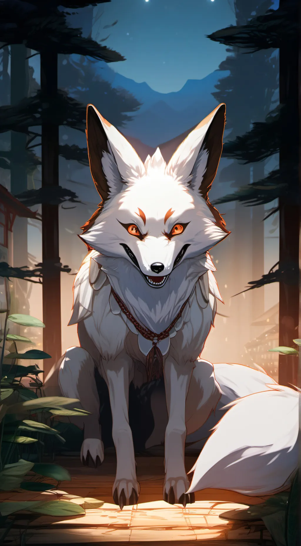 ai character: ... background