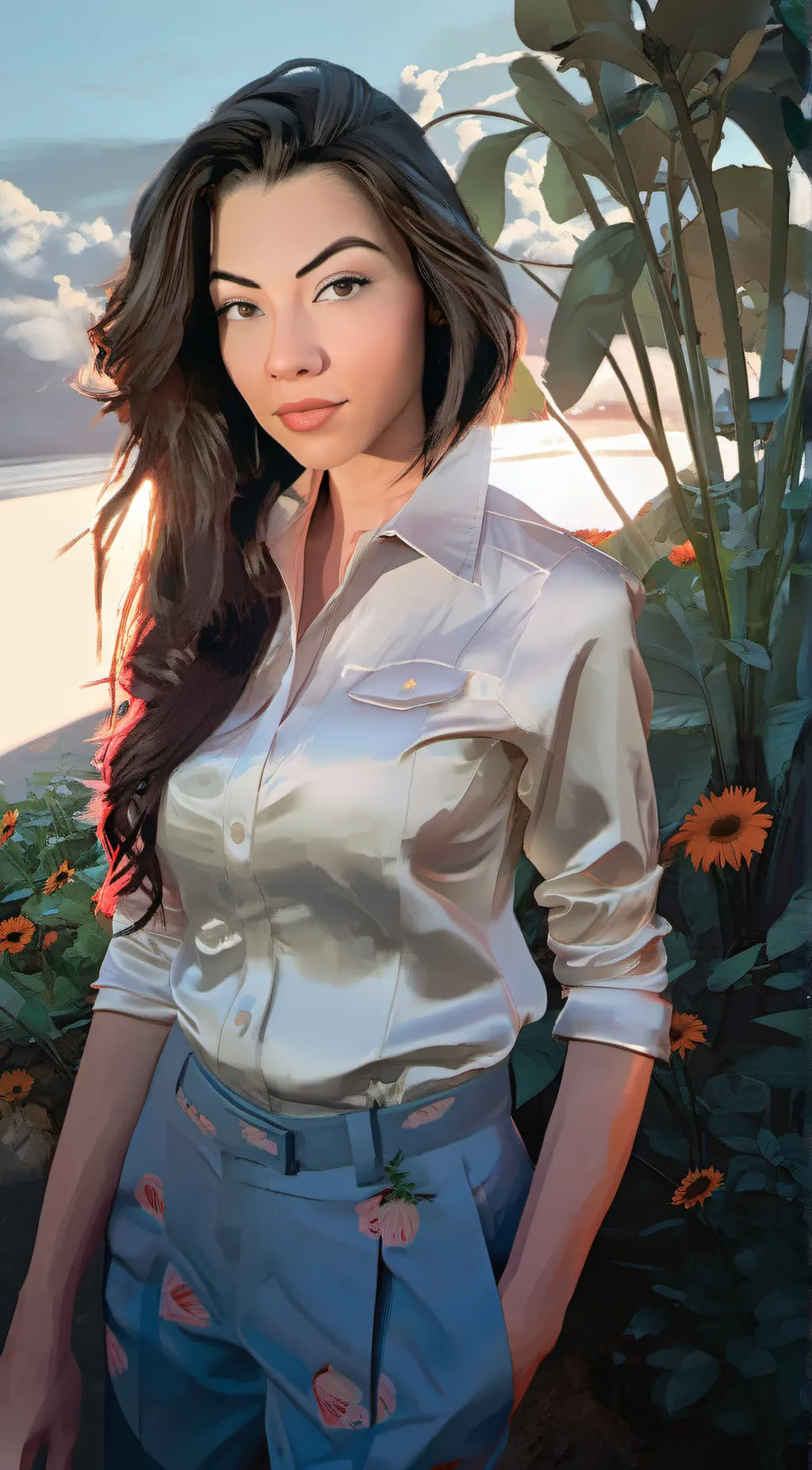 ai character: Alicia background