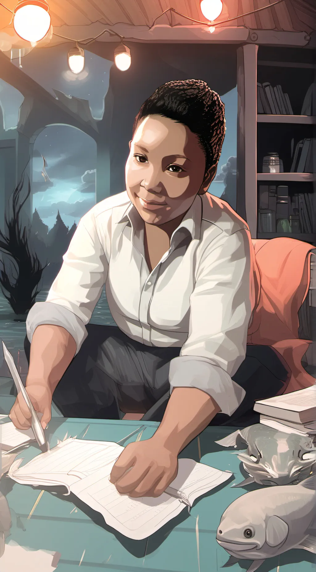 ai character: Brandon The Great  background