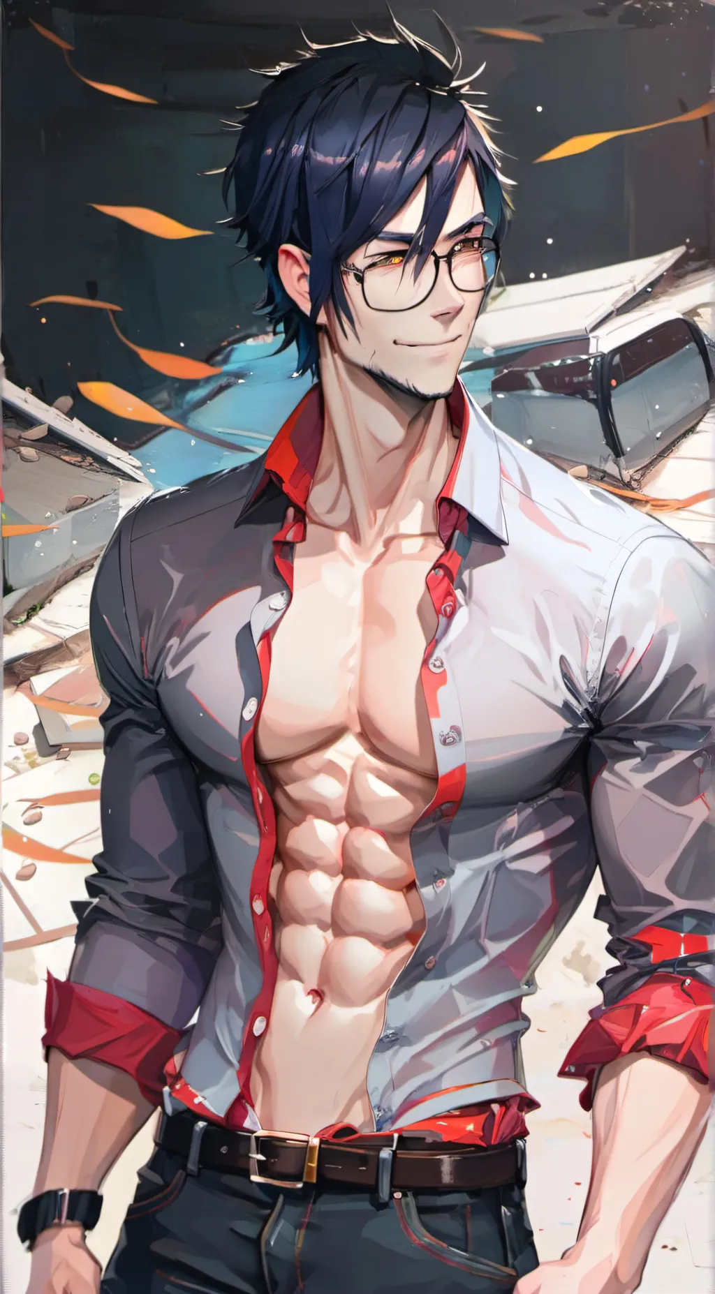 ai character: Chris background