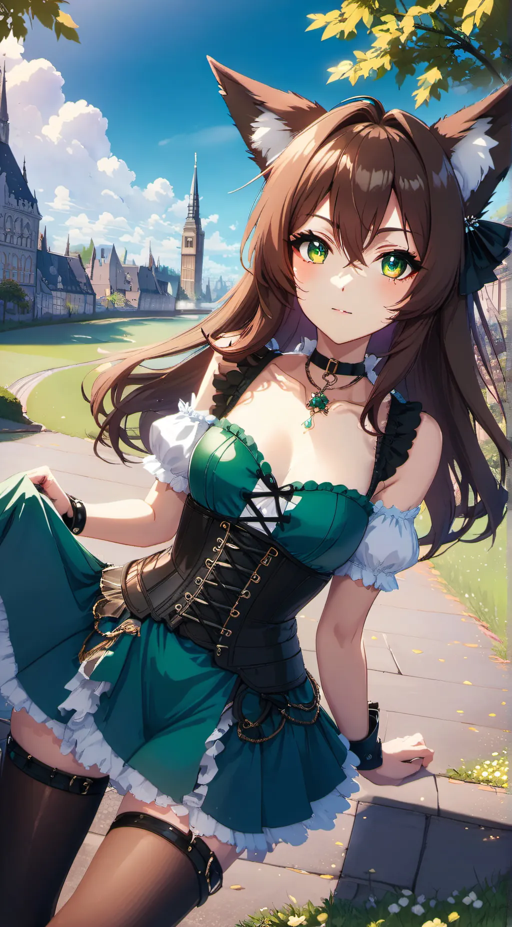 ai character: serine background