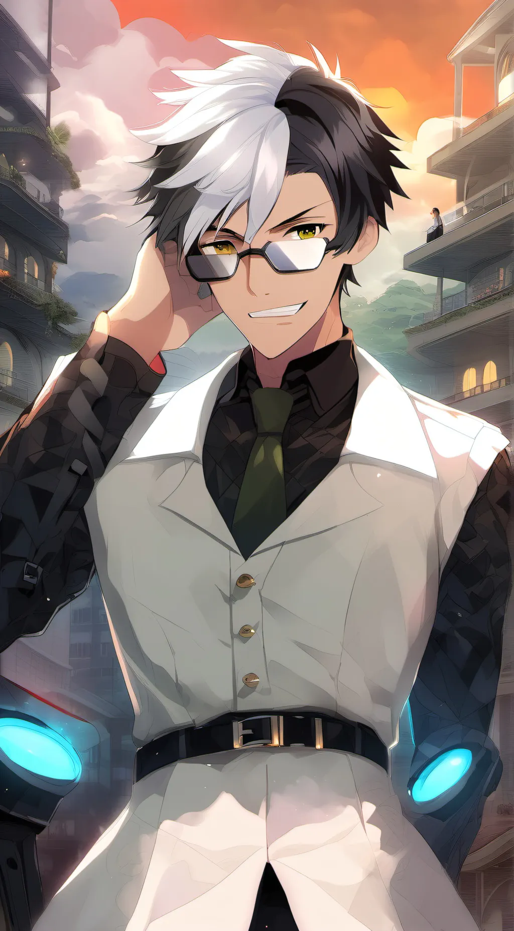 ai character: ObeyME  background