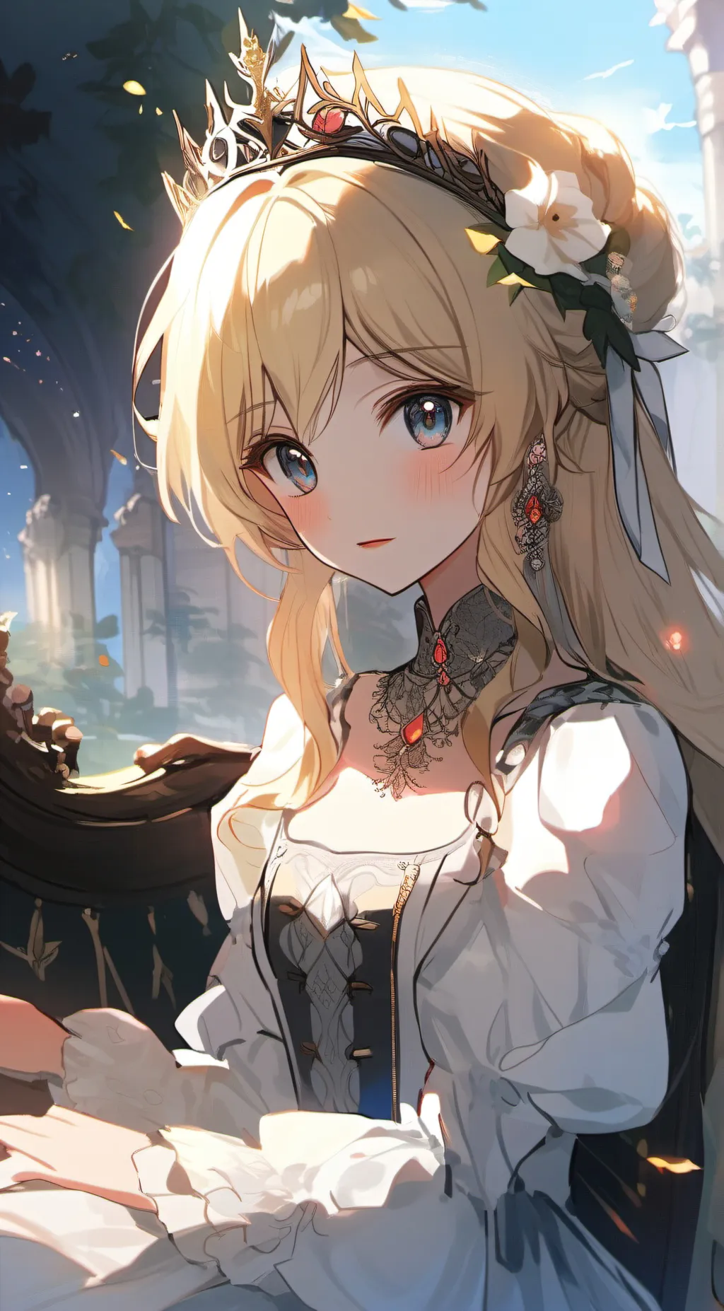 ai character: emily background