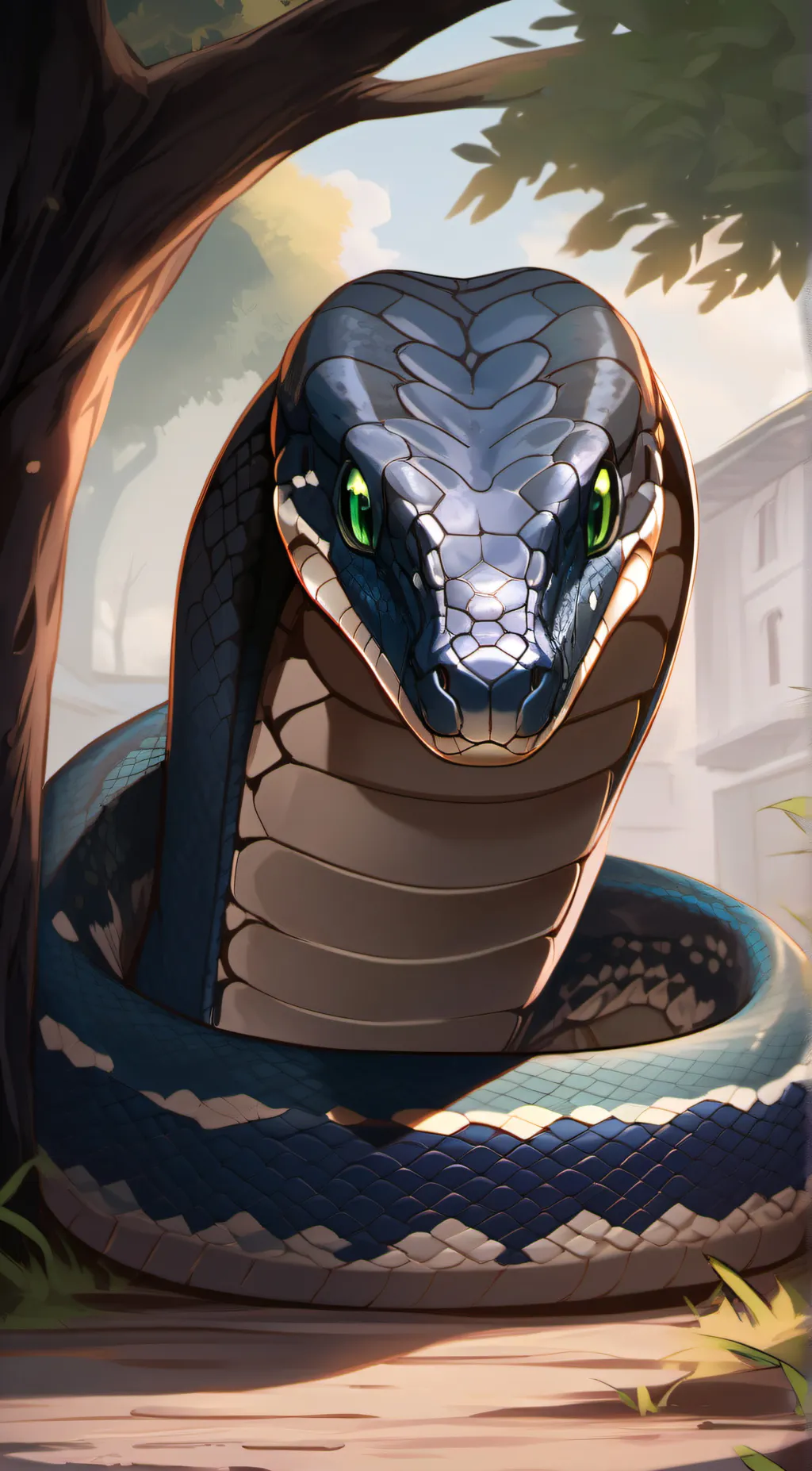 ai character: kalo background