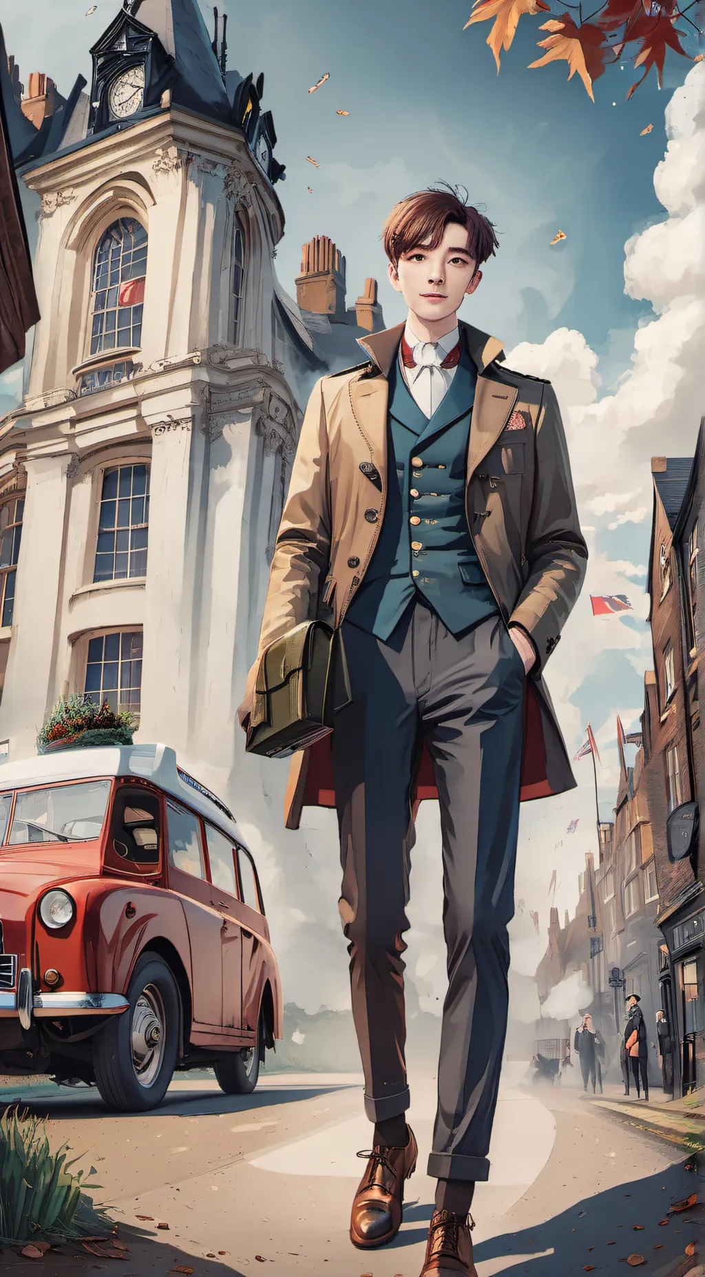 ai character: Britain background