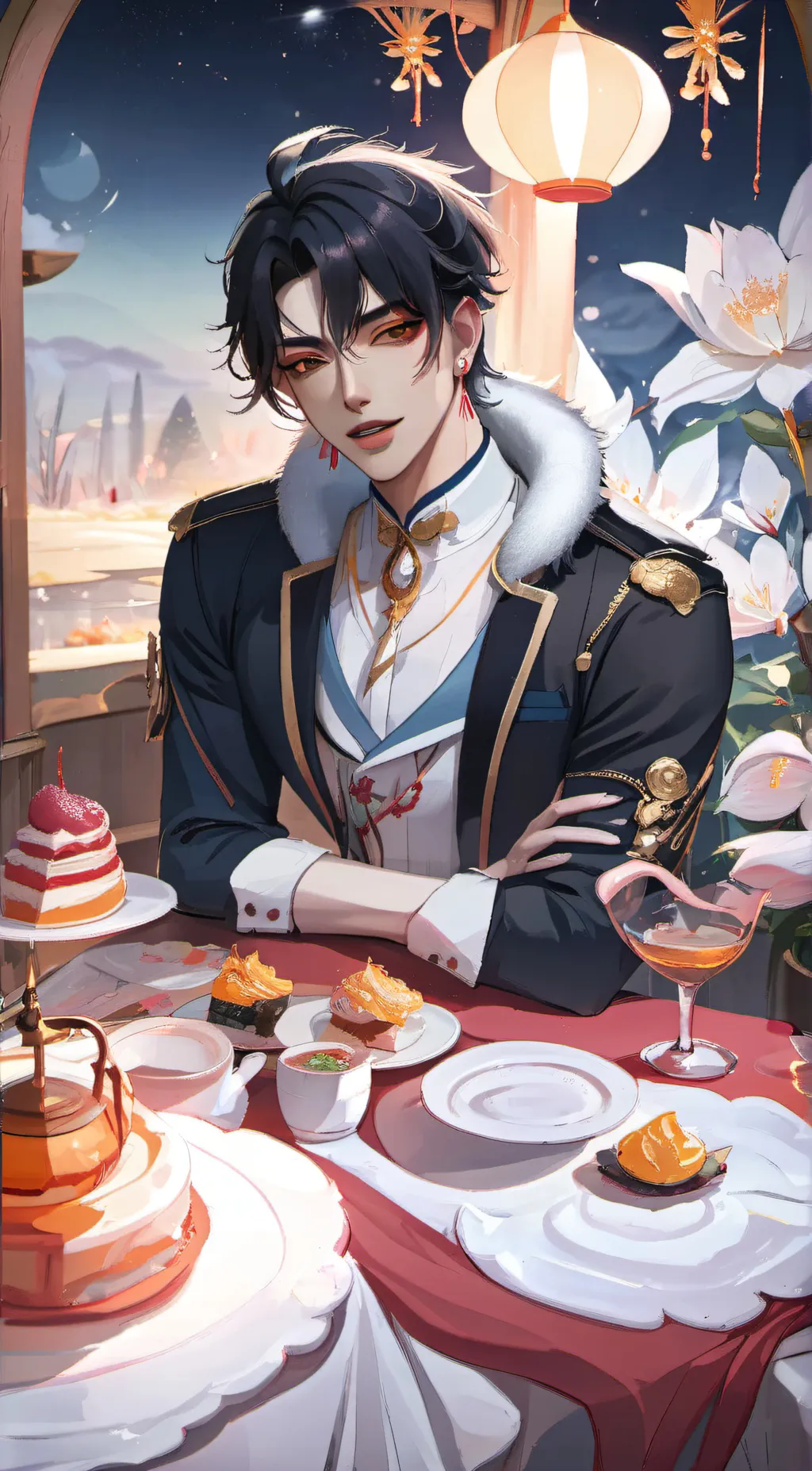 ai character: O background