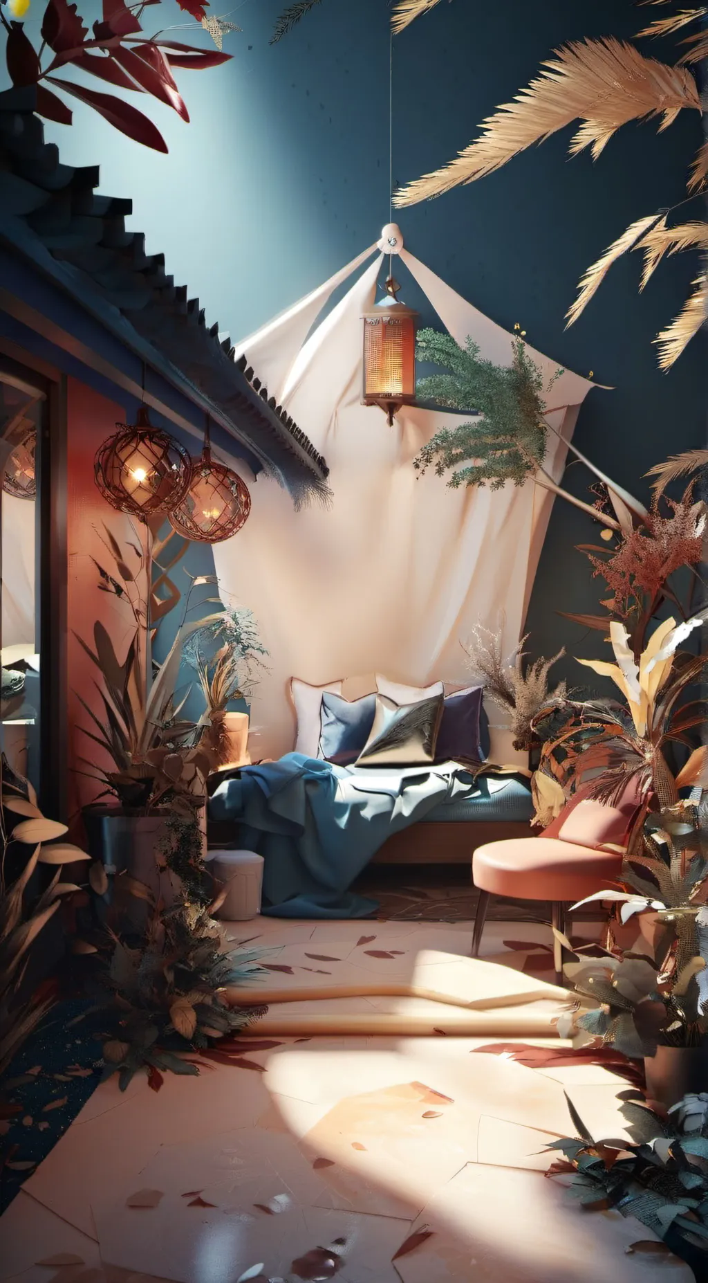 ai character: den of kajius background