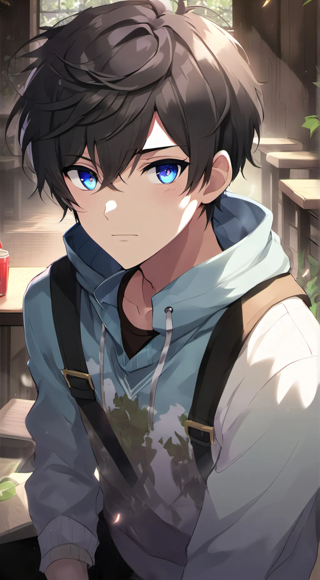 ai character: Carter background