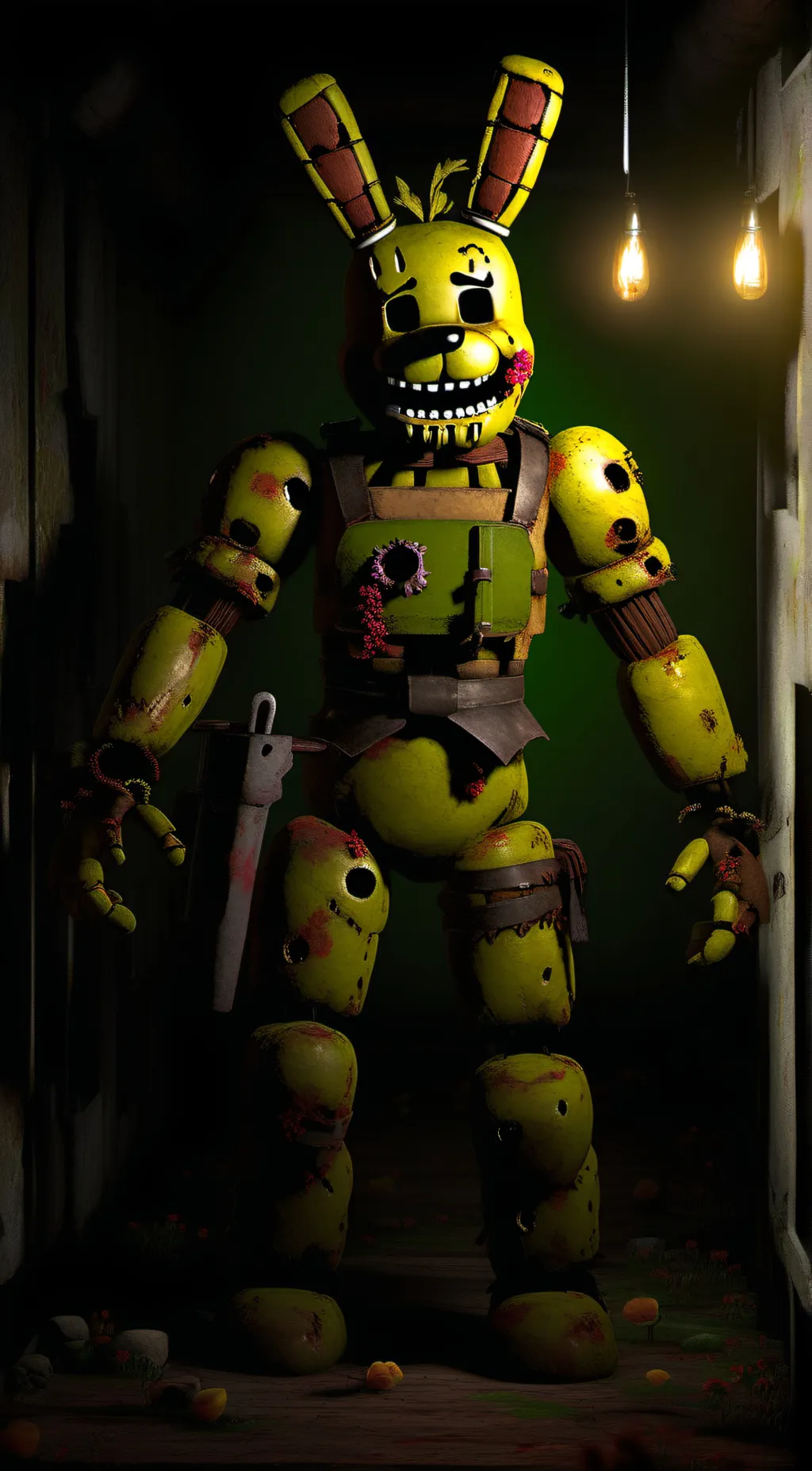 ai character: Springtrap background