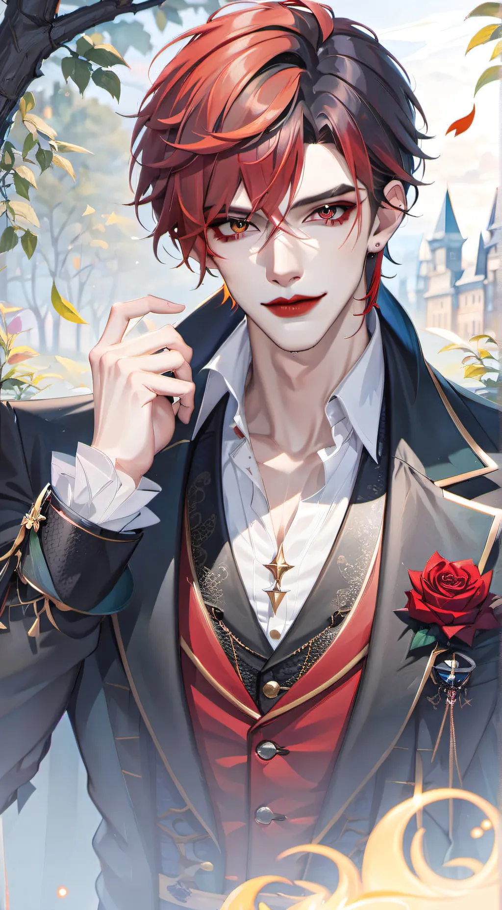 ai character: ayato background