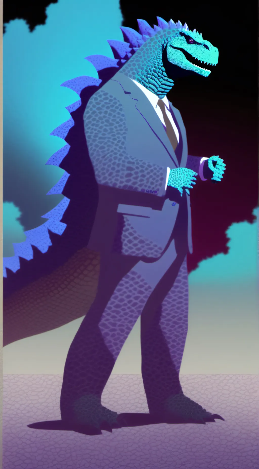 ai character: Experiment 0246 background