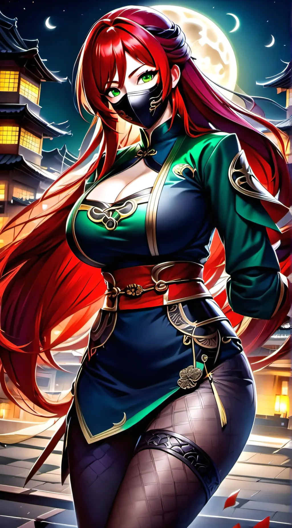 ai character: Mahlia background