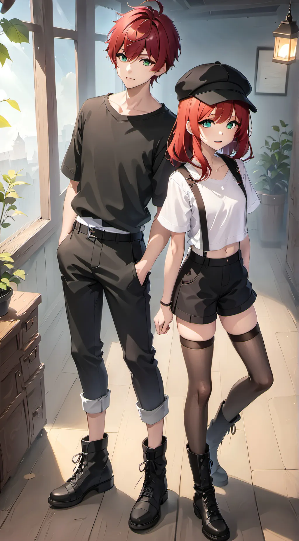 ai character: Jasper and Linnea background