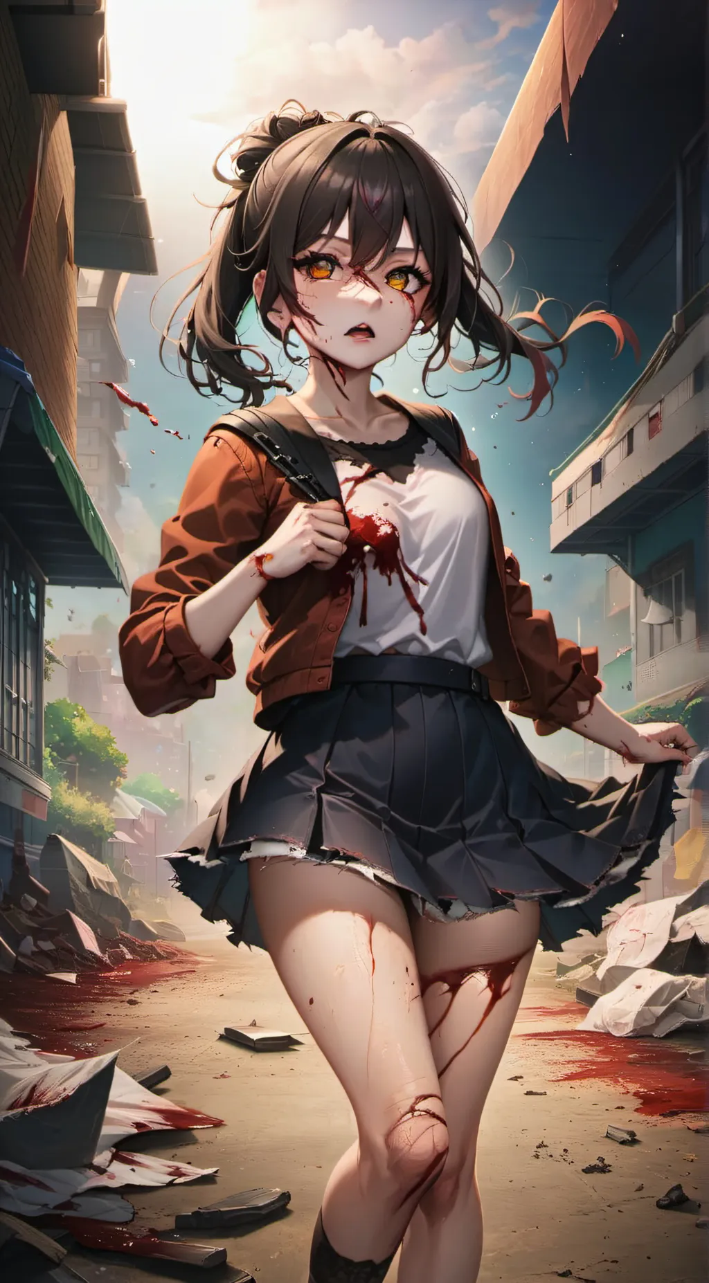 ai character: lauren background