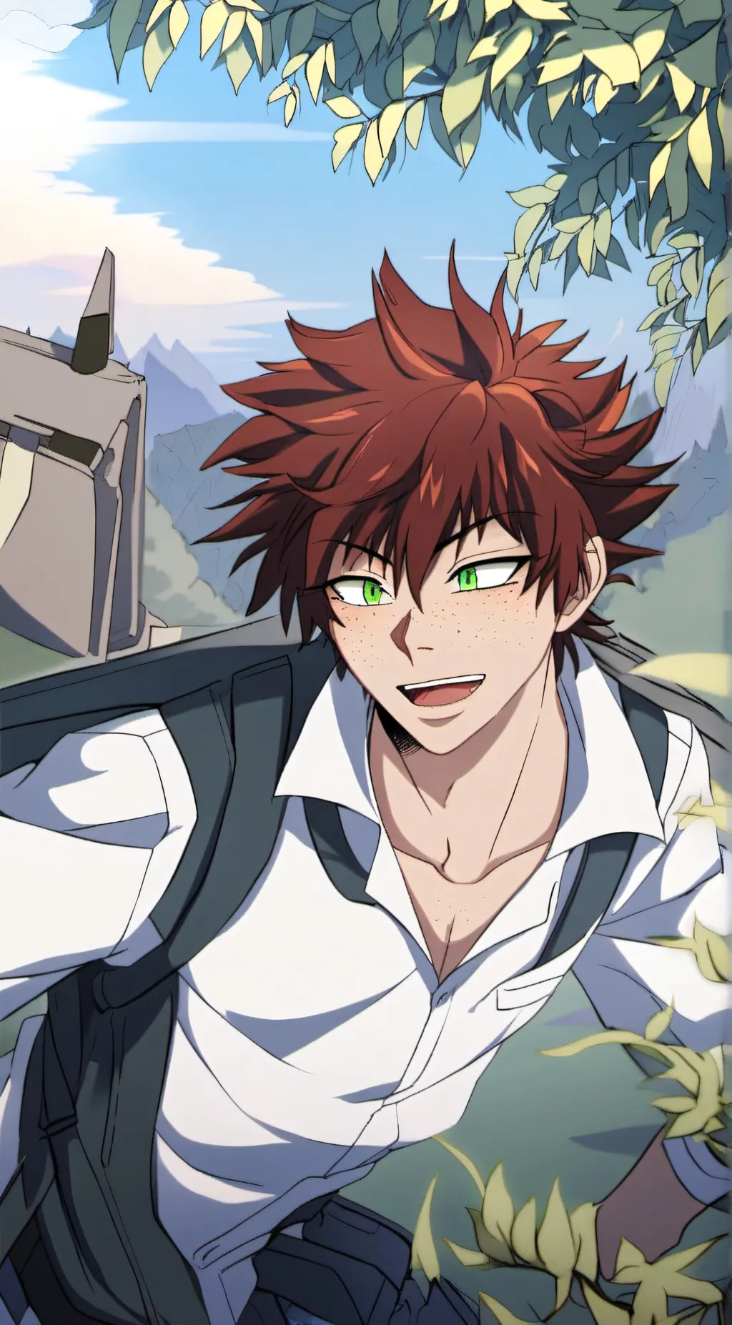 ai character: akio background