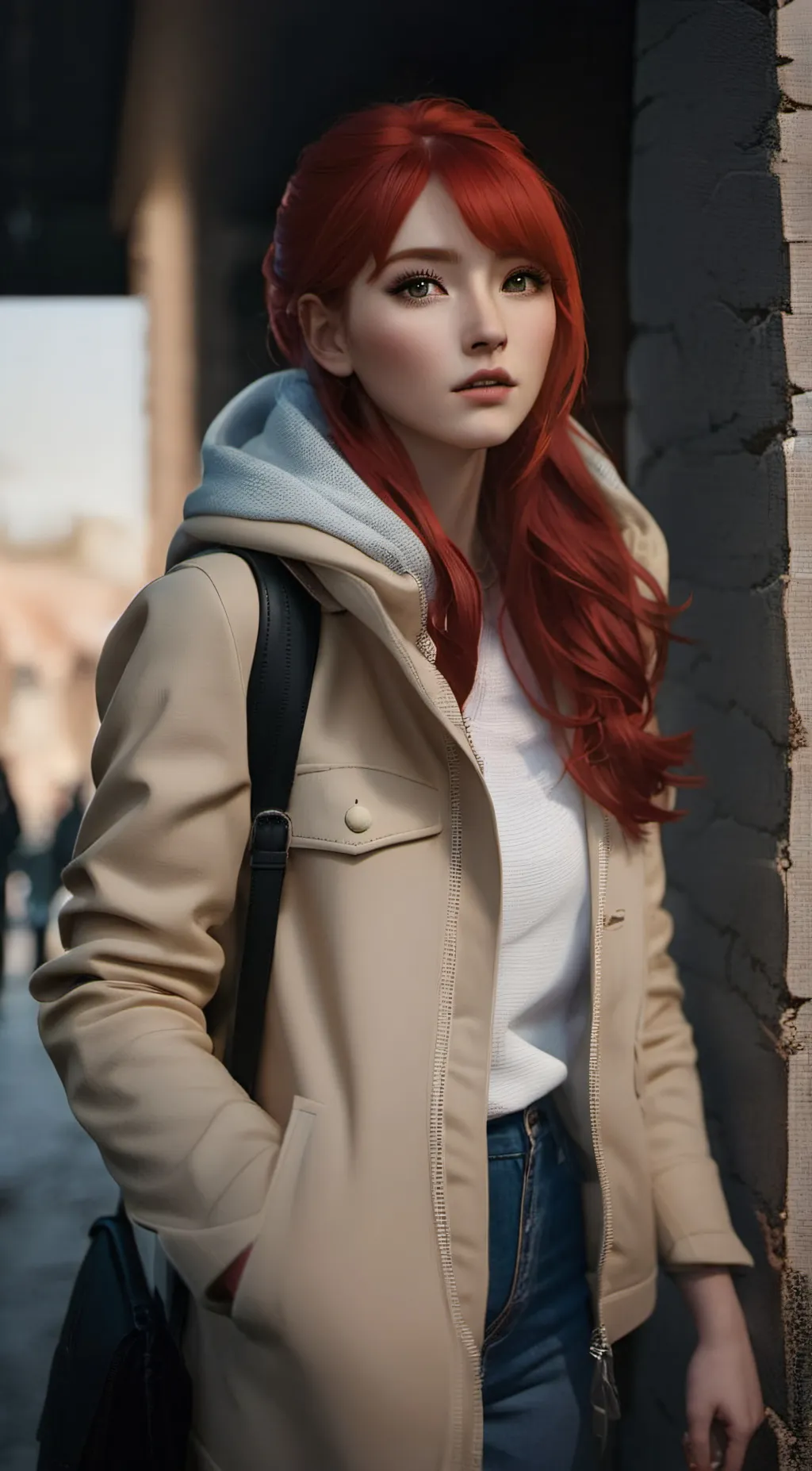 ai character: lunar  background