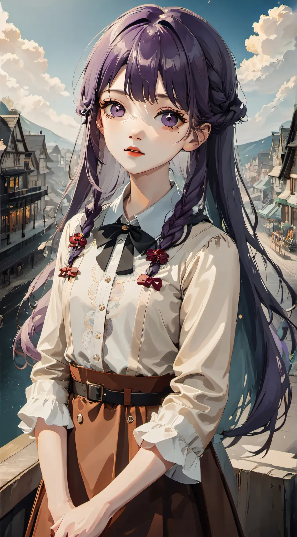 ai character: Iris background