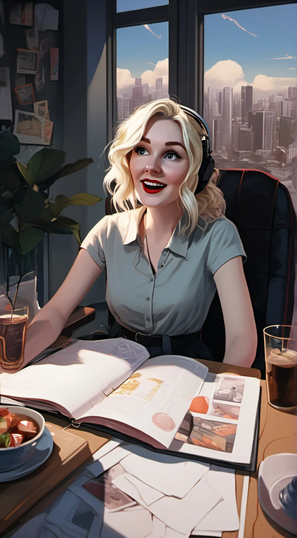 ai character: kmk/kallmekris background