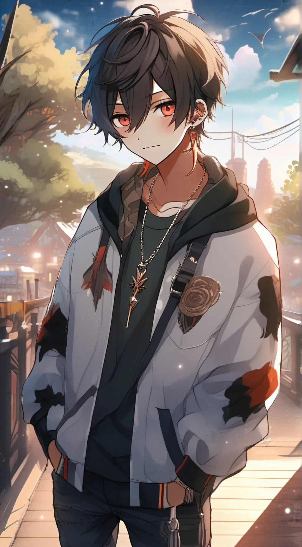 ai character: Kolton  background