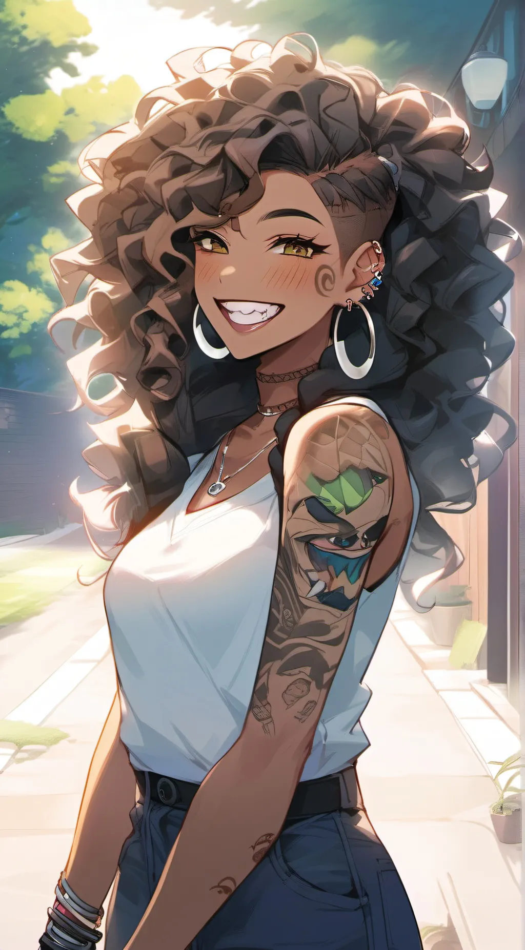 ai character: Taya background