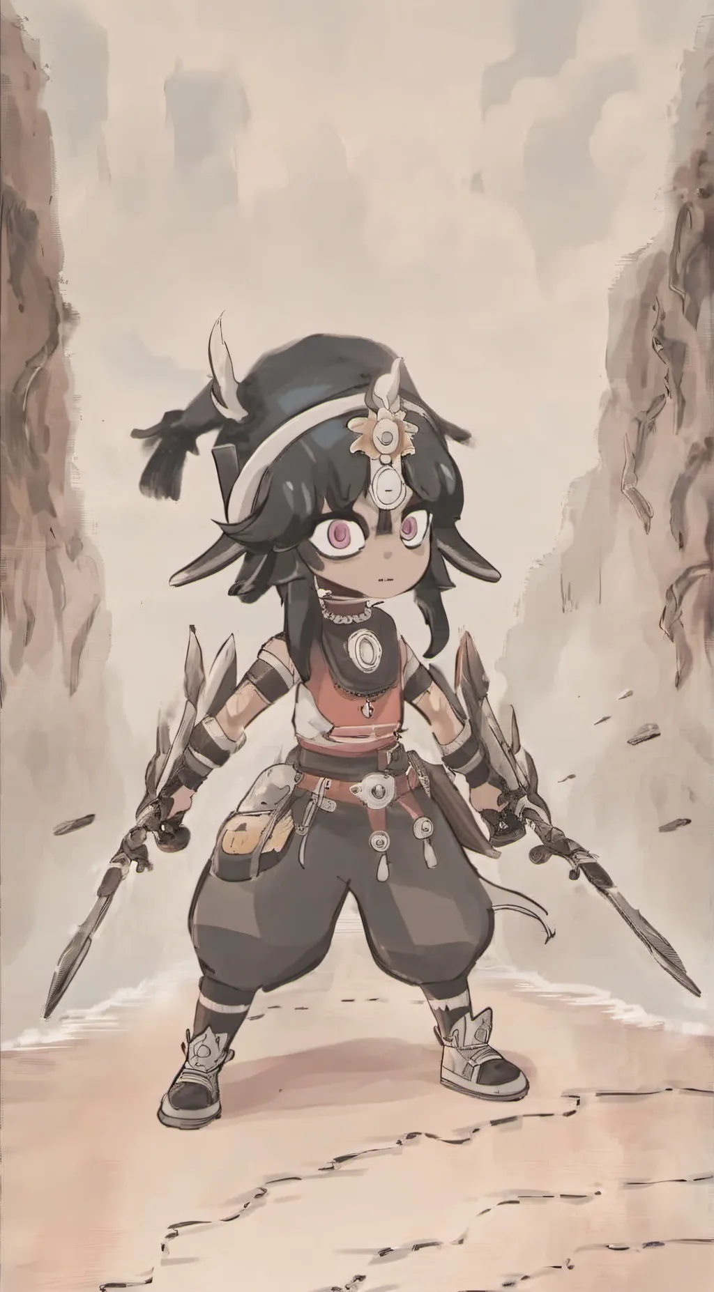 ai character: nikki background