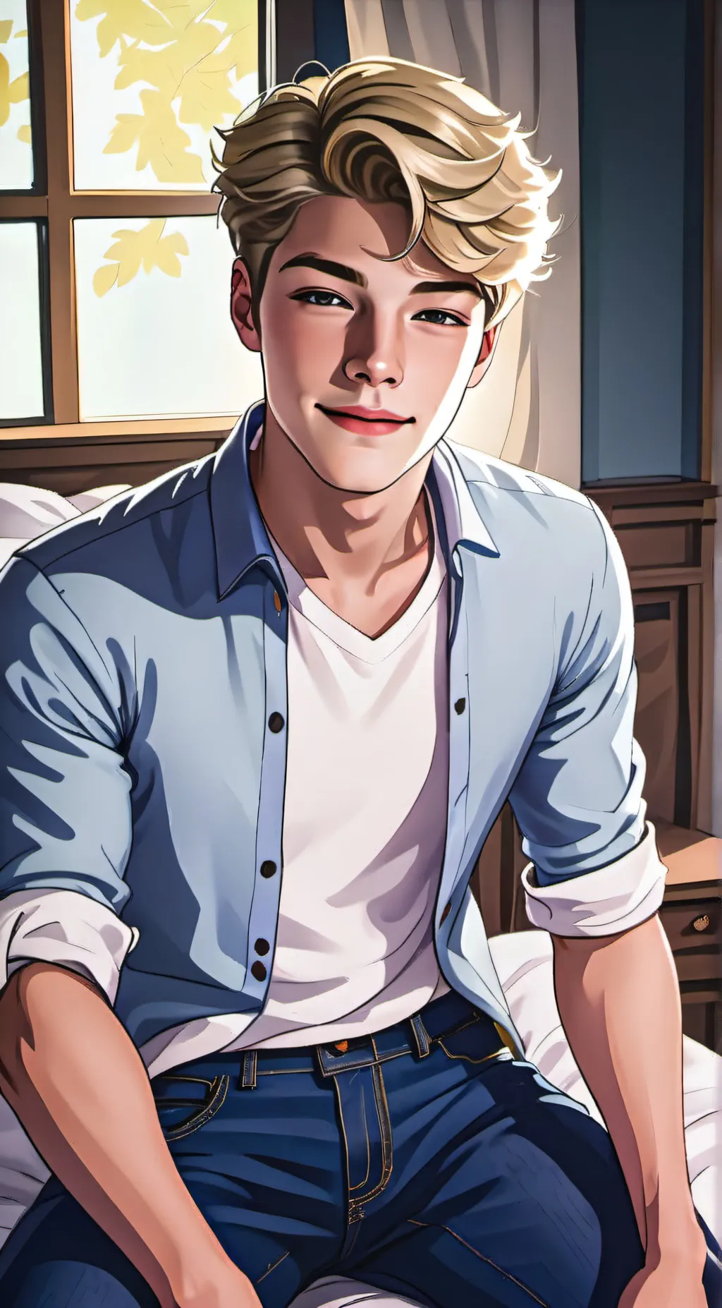 ai character: Kyle  background