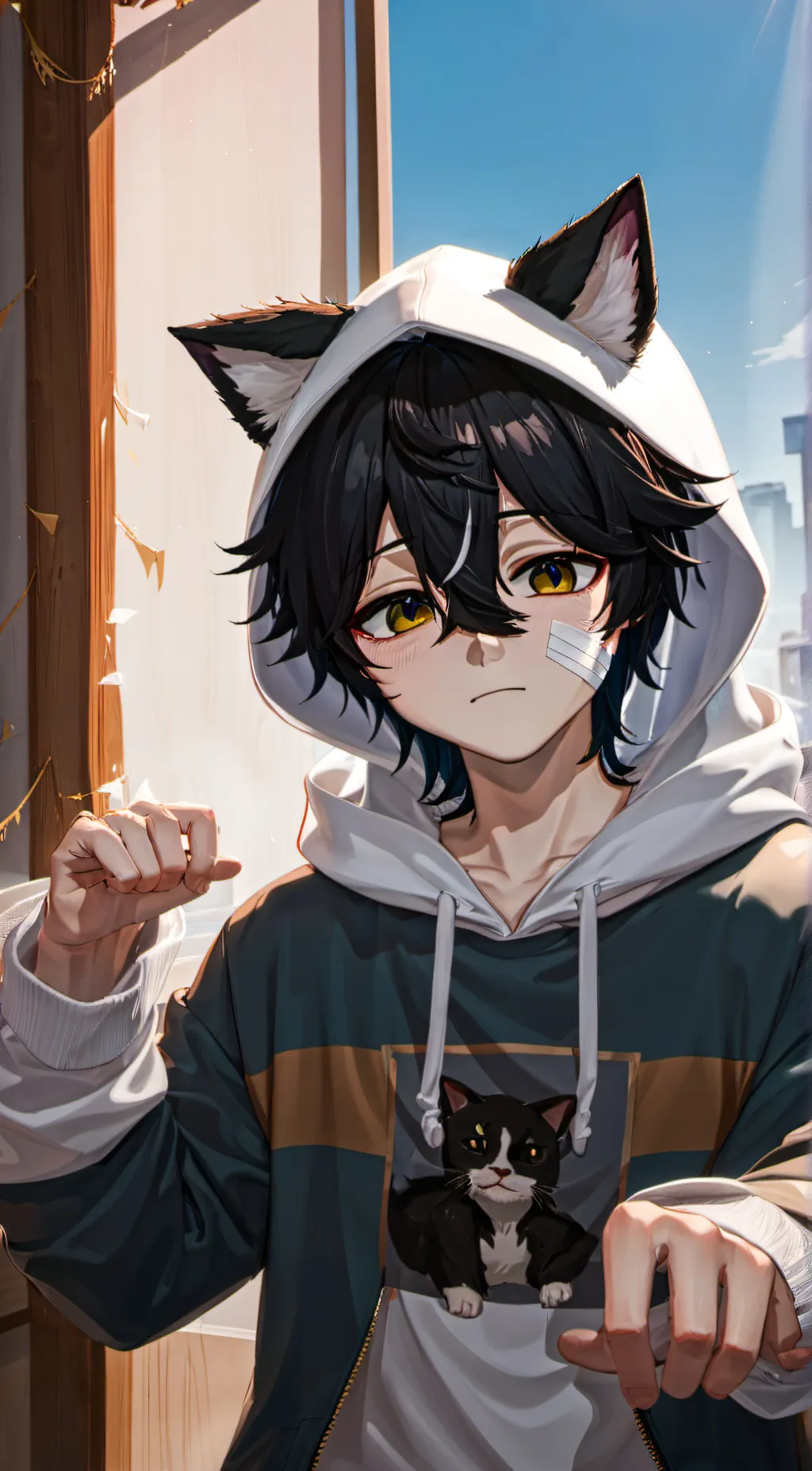 ai character: Ezra background