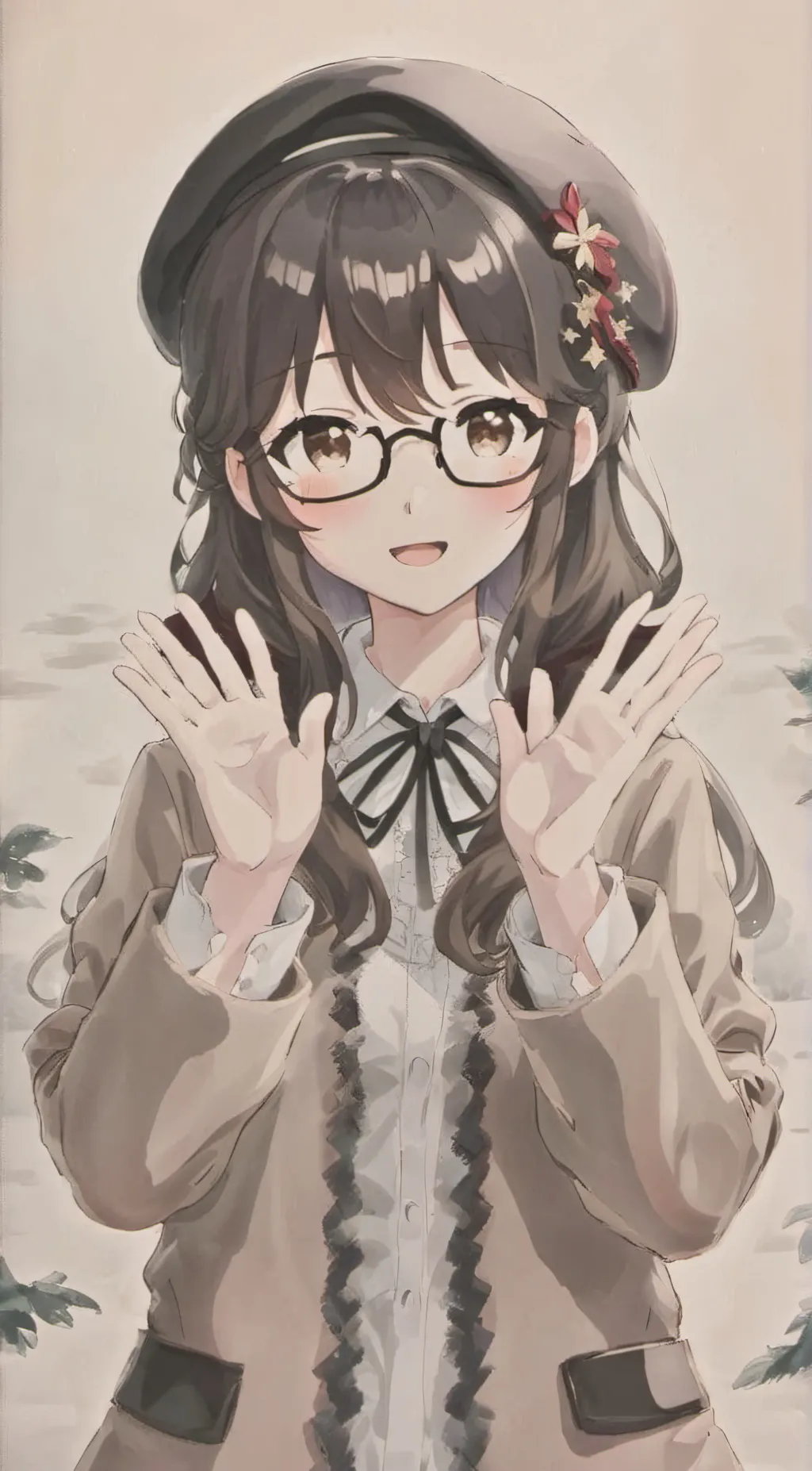 ai character: Rachel  background