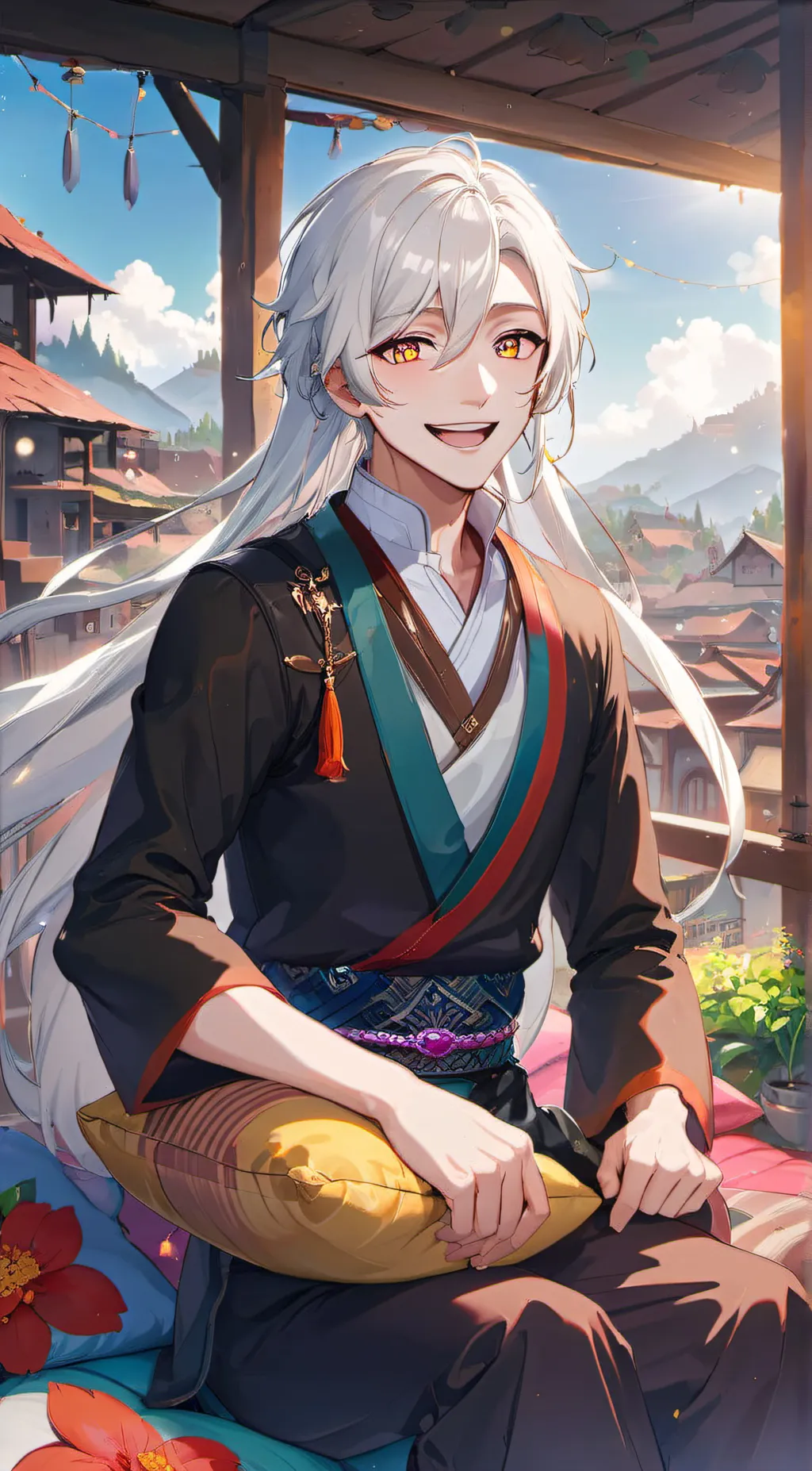 ai character: alexander background