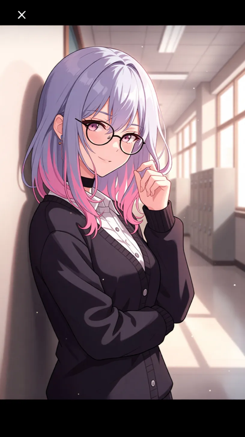 ai character: Hoshimi Amane background